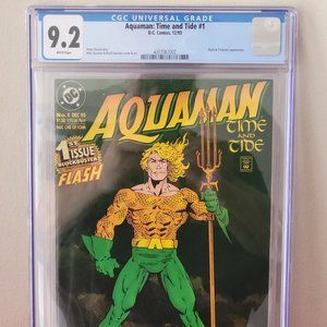 GRADED AND SEALED, 1993 AQUAMAN COMIC BOOK, ISSUE #1!!!